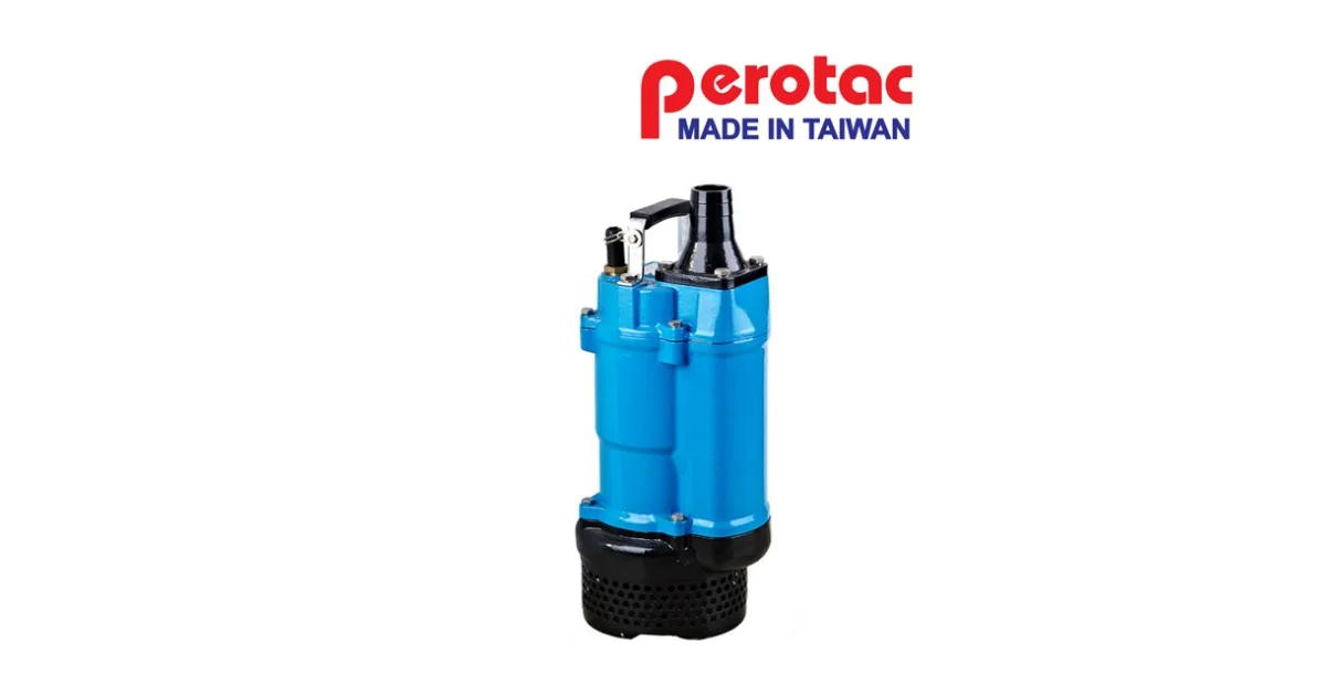 Bơm Hố Móng Perotac LH/KTZ: Bơm Chìm Hút Nước Công Trình Đến 30kW